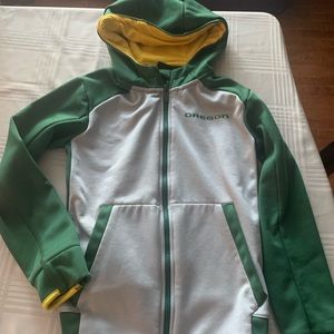 Youth zip up Oregon hoodie
